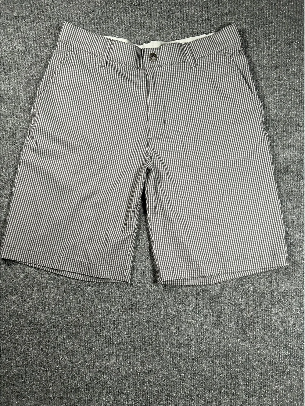 Adidas Men's Checked Golf Shorts Size 30